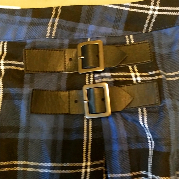 Plaid mini skirt VINTAGE - Picture 2 of 4